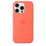 Apple Original iPhone 16 Pro Silikon Case mit MagSafe - Mandarine