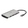 D-Link DUB-M810 8-In-1 USB-C Hub mit HDMI/Ethernet/Kartenleser/USB-C Ladeanschluss