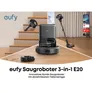 eufy E20 3-in-1 Saugroboter mit Selbstentleerungsstation schwarz