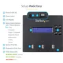 Startech 1:2 USB Stick Klonstation und Löscher