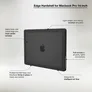 Incase Edge Hardshell Case mit Makrolon® Schwarz für 14" MacBook Pro (M1-M4, 2021-2024)