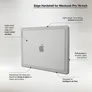 Incase Edge Hardshell Case mit Makrolon® Transparent für 16" MacBook Pro (M1-M4, 2021-2024)