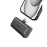 Anker Nano Power Bank 5,000mAh, 22.5W, schwarz, integrierter USB-C-Anschluß