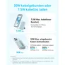 Anker Zolo Powerbank 10.000mAh, magnetisch, Integriertes USB-C-Kabel schwarz