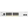 Cisco Catalyst 1200-16P-2G Rackmount Gigabit Managed Switch, 16x RJ-45, 2x SFP, 120W PoE+