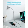 Anker 322 USB-C auf USB-C Kabel 60W 180cm geflochten schwarz