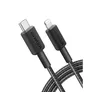 Anker 322 USB-C auf Lightning Kabel 180cm geflochten schwarz