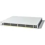 Cisco Catalyst 1200-48P-4X Rackmount Gigabit Managed Switch, 48x RJ-45, 4x SFP+, 375W PoE+