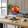 Alogic Elite Power Laptopständer mit kabellosem Ladegerät