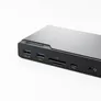 Alogic DV4 Universal Quad Display Docking Station Space Grey