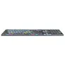 Logickeyboard Davinci Resolve 18 Titan DE Mac drahtlos mit Tastaturbeleuchtung