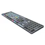 Logickeyboard Davinci Resolve 18 Titan DE Mac drahtlos mit Tastaturbeleuchtung