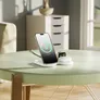 Alogic PackAway 3-in-1 Qi2 Wireless Ladestation klappbar weiß