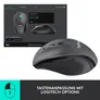 Logitech Marathon Mouse M705 Anthrazit - 1000 DPI, Logitech Unifying-Empfänger, 2x AA Batterien