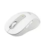 Logitech Signature M650 Pale Grey M - Bluetooth, Logi Bolt, 4000 DPI, Unterstützt von Logi Options+