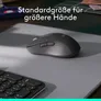 Logitech Signature M650 Grafit L (Rechtshändig) - Bluetooth, Logi Bolt, 4000 DPI, Unterstützt von Logi Options+