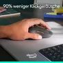 Logitech Signature M650 Grafit L (Linkshändig) - Bluetooth, Logi Bolt, 4000 DPI, Unterstützt von Logi Options+