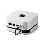 Satechi Stand Hub Mac Mini M4 SSD Enclosure Silber
