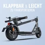 NIU KQi Air Carbon E-Scooter mit Straßenzulassung schwarz