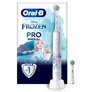 Oral-B Junior Pro Frozen Elektrische Zahnbürste für Kinder ab 6 Jahren weiß