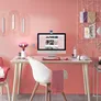 Logitech DESK MAT - Studio Series Dunkelrose