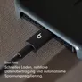 Beats USB-A zu USB-C gewebtes Kabel 1.5 m Bolt Black (2-Pack)