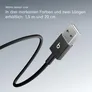 Beats USB-A zu USB-C gewebtes Kabel 1.5 m Bolt Black (2-Pack)