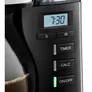 Melitta Look Timer 1025-18 Kaffeemaschine Schwarz/Edelstahl 10 Tassen
