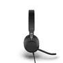 Jabra Evolve2 40 SE Stereo Headset Schwarz - MS-Teams, USB-C/A, Busylight