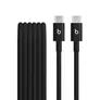 Beats USB-C zu USB-C gewebtes Kabel 1.5 m Bolt Black (2-Pack)