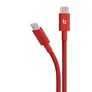 Beats USB-C zu USB-C gewebtes Kabel 1.5 m Rapid Red