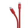 Beats USB-C zu Lightning gewebtes Kabel 1.5 m Rapid Red