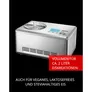Unold 48876 Eismaschine Nobile mit digitalem Timer, 2l, Edelstahl/silber
