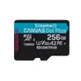 Kingston Canvas Go! Plus Gen4 256GB microSDXC Speicherkarte (200 MB/s, A2 U3) mit Adapter
