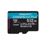Kingston Canvas Go! Plus Gen4 512GB microSDXC Speicherkarte (200 MB/s, A2 U3)