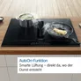 Bosch PVQ811H26E Serie 6 Induktionss-Kochfeld mit Abzug , 80 cm