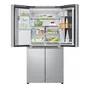 LG GMG861MBAE InstaView Slim Multi-Door mit Crushed Ice Side-by-Side Metal Sorbet