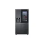 LG GSXB90MCDE InstaView Side-by-Side mit Crushed Ice Edelstahl Dark Inox Look
