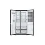 LG GSXB90MCDE InstaView Side-by-Side mit Crushed Ice Edelstahl Dark Inox Look
