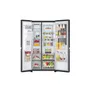 LG GSXB90MCDE InstaView Side-by-Side mit Crushed Ice Edelstahl Dark Inox Look