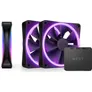 NZXT F120 RGB DUO Gehäuselüfter 120 mm Schwarz 3er mit Controller