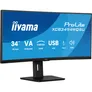 iiyama ProLite XCB3494WQSU-B1 86,4cm (34") WQHD VA Curved Office Monitor 21:9 HDMI/DP/USB-C 120Hz 0,4ms