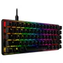 HyperX Alloy Origins 60 Schwarz - Mechanische Gaming Tastatur, HX Red Switches, Linear, USB-C/ USB-A Kabel