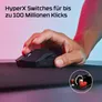 HyperX Pulsefire Haste 2 Mini Wireless Gaming Maus Schwarz