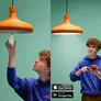 WiZ RGBIC Smart LED Fairy Light - Lichterkette mit 160 LEDs, 16 Mio. Farben + Weißtöne, 8 Lichtzonen