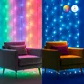 WiZ RGBIC Smart LED Fairy Light - Lichterkette mit 160 LEDs, 16 Mio. Farben + Weißtöne, 8 Lichtzonen