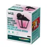 WiZ smarte Outdoor Wandleuchte Classic, 16 Mio. Farben, schwarz, IP44