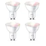 WiZ 50W GU10 Spot Tunable White & Color 4 Stück
