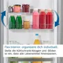 Bosch KGN39AIAU Serie 6 Kühl-Gefrierkombination 203 cm Höhe EEK A Silber