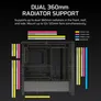 CORSAIR Frame 4000D Schwarz Midi Tower ATX Gaming Gehäuse
